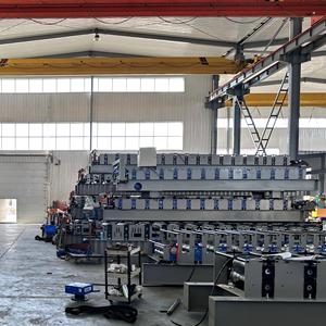 Long Service Life Sheet <b>Tile</b> <b>Making</b> <b>Machinery</b> for Large Warehouse Roof Forming with Tempered Steel Rollers - Product Image 3