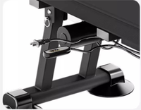 Banc d'entraînement électrique en acier durable pour les jambes, inclinable et plat, thérapeutique orthopédique pour la décompression dorsale et cervicale