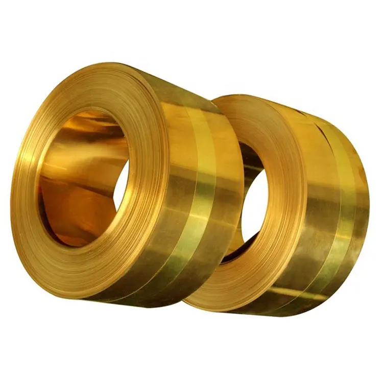 Brass Dải độ dày 0.1mm ~ 3mm c26800 đồng thau Dải Đồng giá bán buôn