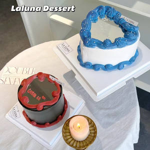 Décoration de gâteau : Dans le miroir est <span class=keywords><strong>mon</strong></span> <span class=keywords><strong>bien</strong></span>-<span class=keywords><strong>aimé</strong></span> - Décoration de gâteau en acrylique pour la Saint-Valentin - Product Image 5