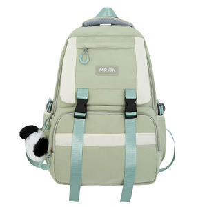 <b>Backpack</b> For Students <b>Large</b> Capacity 18 In Solid Color Unisex <b>School</b> Education Campus Use - Product Image 5