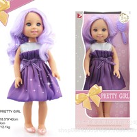 Vente en gros de poupées bébés entièrement en vinyle de 15 pouces, série américaine Fantasy, pour les filles de 0 à 24 mois, cadeau de princesse, ensemble de jouets pour filles, boîte de couleur