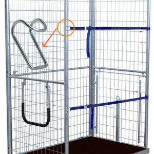 Gancho en U de Alambre Metálico Abierto de Acero Inoxidable Galvanizado <span class=keywords><strong>FRIMA</strong></span> de 25 mm de Ancho, Tamaño Personalizado, Logotipo Personalizado Aceptado para Uso General - Product Image 5
