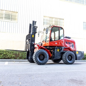 HT-CPD3.5T รถยก4x4ขับเคลื่อน huichai 3.5ตันเครื่องยนต์42KW สำหรับงานก่อสร้าง - Product Image 2