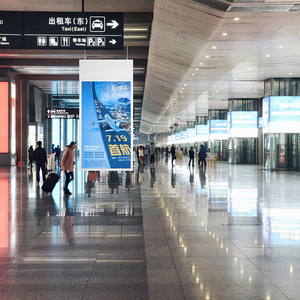 Shop Retail 43 55 Inch Indoor High Brightness Ceiling Hanging Advertising Double Side <strong>Digital</strong> Signage Window <strong>Lcd</strong> Screen <strong>Display</strong> - Product Image 6