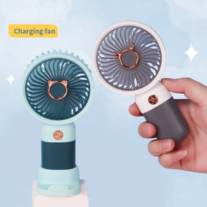 Dd5630d Xách Tay Cầm Tay <span class=keywords><strong>Mini</strong></span> <span class=keywords><strong>Fan</strong></span> Sử Dụng Có Thể Sạc Lại 3 Tốc Độ Điều Chỉnh Thỏ Hình Phổ Biến Quà Tặng Với Logo Của Khách Hàng - Product Image 5