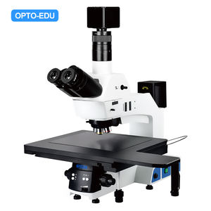 OPTO-EDU A13.0915 전동 노즈 금속 삼안 야금 현미경 - Product Image 3