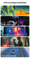 Modul kamera Video termal dan standar Sensor ganda untuk dokumentasi skenario berburu dengan elemen Sensor CMOS
