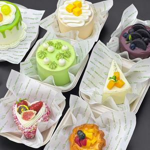 Custom Wholesale Biodegradable Eco-Friendly Disposable <b>Oil</b>-proof Baking <b>Tray</b> Plate Pad Food Grade Paper - Product Image 1