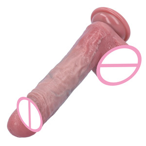 Vibratore di Dildo di spinta per la femmina, giocattoli per adulti realistico Silicone <span class=keywords><strong>ventosa</strong></span> tazza Dildo,G-Spot anale Vagina stimolazione giocattolo del sesso per adulti - Product Image 5
