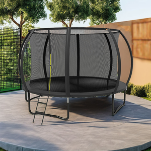 <span class=keywords><strong>Trampoline</strong></span> Commercial Zoshine en Promotion, Modèle Citrouille, Cadre Galvanisé Robuste, Tapis Antidérapants pour Enfants, Utilisation en Jardin - Product Image 6