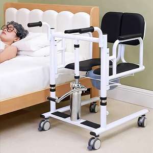 Elevador hidráulico multifuncional para ancianos, asistente de traslado de pacientes en el hogar, ayuda de enfermería para levantarse sin esfuerzo. - Product Image 3