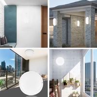 Meilleur prix, lampe murale LED pour salle de bain, étanche, 220-240V, haute qualité, 70 Lm/W, étanche, 6000K, lumière du jour, design moderne, 50000