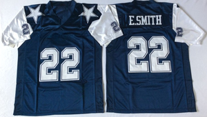 Maillots rétro des Dallas pour hommes # 88 Michael Irvin # 4 Dak Prescott # 22 maillots d'Emmitt Smith et autres maillots brodés - Product Image 2