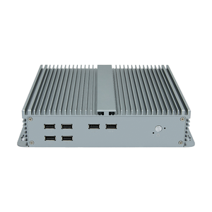 I3-5005UデュアルLan DDR3L 8USB 4COM & 12V FanlessオペレーティングシステムWin10を備えたGM-605ZI-S産業用組み込みPC - Product Image 1