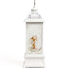 Nuovo stile 2024 angelo della pace lampada del vento scatola musicale regalo di compleanno di natale per le ragazze romantico cristallo lampada a vento globo di neve - Product Image 1