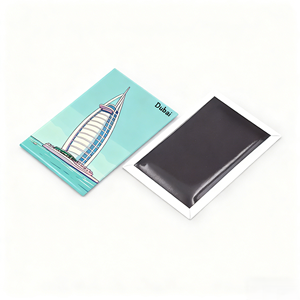Custom Graphic City Architecture Souvenir Refrigerator Decor Gift Wholesale Metal <b>Fridge</b> Magnet - Product Image 3