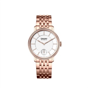 Reloj Mecánico Seagull ST3620 Chino, Automático, con Índices Reales, Diamantes, Caja de Acero Fino 316L, Fondo Transparente, Cristal de Zafiro - Product Image 6