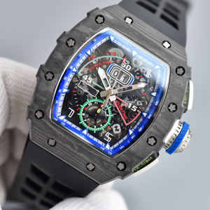 Montre mécanique en fibre de carbone de qualité supérieure 011 Série Rm Montre multifonctionnelle pour homme - Product Image 2