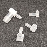 Conector divisor bidireccional tipo L, accesorio de tubería de agua de plástico de conexión rápida PP