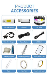 La última impresora UV DTF escritorio A2 impresora UV impresión gorro de natación pluma marca de madera AB pegamento barniz 4060 impresora de inyección de tinta UV - Product Image 4