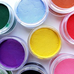 Factory Wholesale Single Tone Face Painting Pigment Water Based Non Toxic OEM Custom Logo for Professional Body Painters - Product Image 4