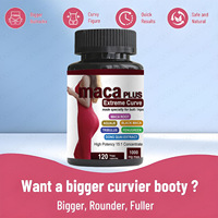 Capsules de poudre de racine de Maca péruvienne en gros OEM 1000mg (Noir/Rouge/Jaune) Extrait pour Hommes et Femmes