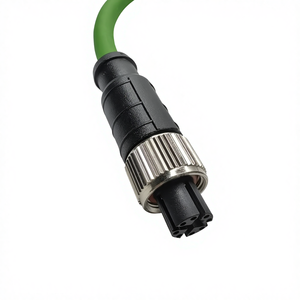 Cable Ethernet Industrial XINYING IP67 con Conector M12 de 8 Pines, Código X, RJ45 Macho, CAT6, Profinet, EtherCAT, para Máquinas Dobles y Electrónica - Product Image 1