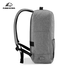 Kingsons <b>Laptop</b> <b>Backpack</b> 20-35L Large Capacity Unisex Everyday Use Solid Color <b>Backpack</b> for Work and Travel - Product Image 2