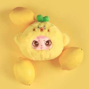 Oso <span class=keywords><strong>Yubi</strong></span> de Sandía, Serie Tuantuanzai, Muñeco de Fruta, Juguete de Moda, Caja Sorpresa, Peluche Adorable, Venta al por Mayor - Product Image 4