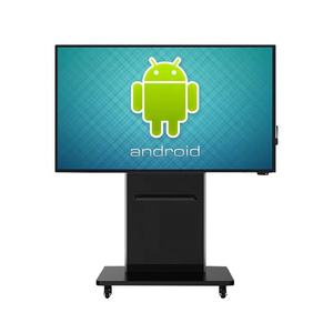 Pizarra <span class=keywords><strong>Digital</strong></span> Interactiva de 65 y 75 Pulgadas con Soporte Móvil para Sala de Conferencias, Pantalla Táctil Inteligente 4K Antirreflejo, Señalización <span class=keywords><strong>Digital</strong></span> - Product Image 3