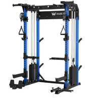 Équipement de fitness pour la maison, utilisation commerciale, rack de musculation tout-en-un avec système de poulies à câble, exercices corporels, entraînement