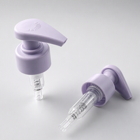 PPWR 28/410 PP Pompe distributrice de lotion gauche/droite pour flacon de lotion ou de shampoing 1,5 cc/t avec fermeture nervurée lisse