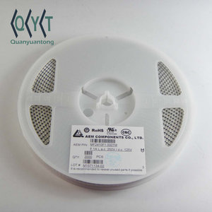 MF2410F1.000TM ฟิวส์ SMD 2410 0.5A 1A 2A 250V การแตกตัวเร็ว <span class=keywords><strong>AEM</strong></span> ซิลค์สกรีนของแท้ - Product Image 2