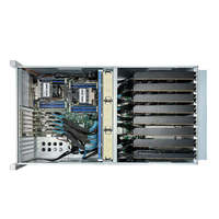 Nouveau Châssis Serveur Original 4U pour 4GPU, 8GPU, Cartes Graphiques 3090, 4090, pour le Rendering, l'Apprentissage Profond et l'IA, Châssis Serveur 10 GPU
