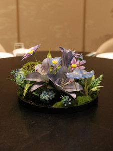 Arrangements floraux haut de gamme faits à la main pour tables de banquet, centres de table artificiels de grande et petite taille pour hôtels, nouveau style chinois pour stands. - Product Image 5