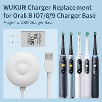 Chargeur USB pour brosse à dents électrique, câble de charge de remplacement, station d'accueil, solution de charge rapide et sûre, fabrication OEM ODM