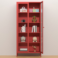 Casier de présentation en métal pour le salon armoire de remplissage en acier pour le bureau à domicile armoire de rangement en acier pour le stockage de fichiers documents livres