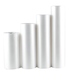 Disposable wholesale clear plastic bags roll for supermarket food freezer bag shopping flat bag