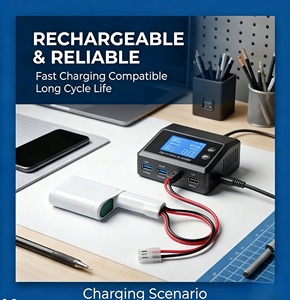 3.6V <span class=keywords><strong>NiMH</strong></span> RCバッテリー 1050mAh、長寿命（1000回以上）、急速充電、RCカー、ドローン、ポータブル電子機器に最適 - Product Image 2