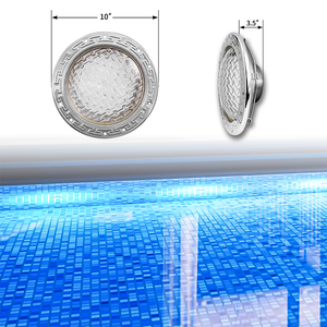 100ft dây 10 inch 316L SS Pentair intellibrite 5g thay thế màu sắc hồ bơi chiếu sáng lịch thi đấu thay đổi màu sắc LED <span class=keywords><strong>RGB</strong></span> hồ bơi đèn - Product Image 5