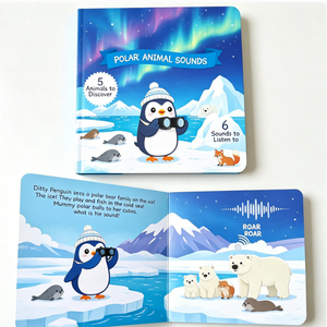 Servizio di Stampa Personalizzata di Audiolibri <span class=keywords><strong>per</strong></span> Bambini, Fabbrica Cinese OEM, Libri Interattivi <span class=keywords><strong>per</strong></span> Bambini con Moduli Sonori e Illustrazioni Personalizzate - Product Image 3