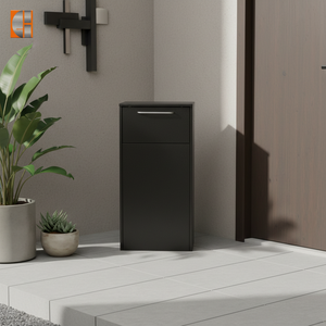 <strong>Outside</strong> Parcel Drop <strong>Box</strong> Stainless Steel <strong>Post</strong> <strong>Box</strong> Mailbox Powder Coated Freestanding Letter <strong>Box</strong> for Apartment Use - Product Image 1