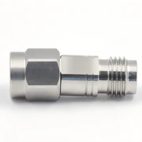 Connecteur à ondes millimétriques 2,4/2,92-KJG, femelle 2,4 mm vers mâle 2,92 mm, 50 ohms, adaptateur de test haute précision en acier inoxydable
