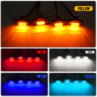 HAIZG — calandre led à lumière de jour, 4 pièces, pour camion tout terrain, phare avant, offre spéciale