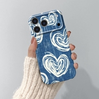 Coque de téléphone rigide personnalisable style simple pour iPhone 17 Air 16 15 14 11 Pro Max 7 Plus 16e