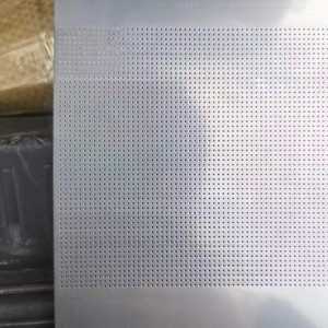 קיר פאנל מתכת מחורר, גידור מגרש טניס גלי, גל אבק שליטה רוח לשבור גדר אבק - Product Image 6