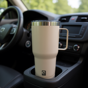 Vaso Térmico de Acero Inoxidable Erm de 900 ml, Taza Portátil para Auto, Taza de Viaje Aislada - Product Image 3