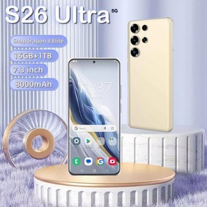 Hohe Konfiguration S26 Ultra Smart 5g Android-Telefon 16 1TB Speicher 7,3-Zoll-Großbild-Handy entsperrt - Product Image 2
