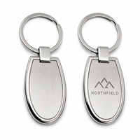 Porte-clés en alliage de zinc avec gravure laser personnalisée, logo de voiture élégant, idéal pour les cadeaux de concessionnaires automobiles et comme accessoire pour clés de véhicule